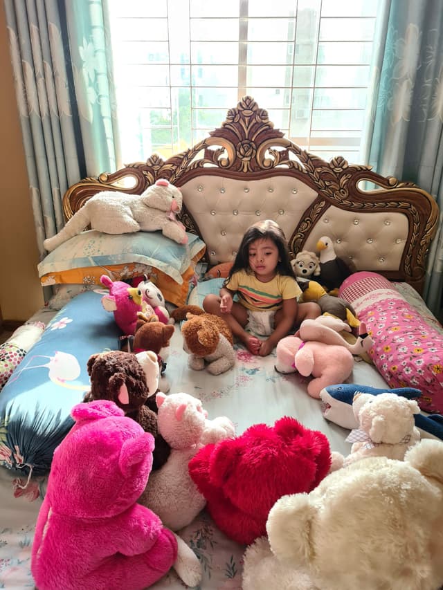 With my Toys