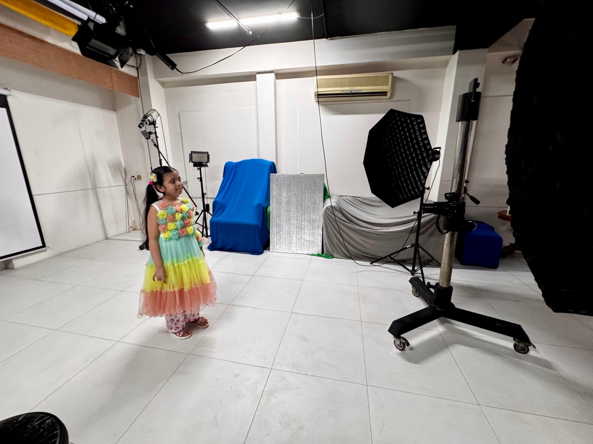 At the photo studio 📸